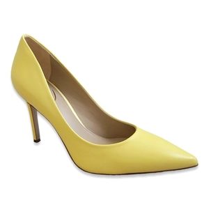 NWT Sam Edelman | Pointed Toe Pump | Stiletto Heel | Yellow/ Hazel | Size 8M